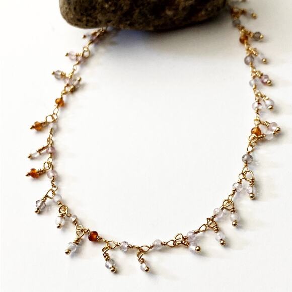 Free People Jewelry - NEW FP x Luna Norte Mixed Stone Anklet Set